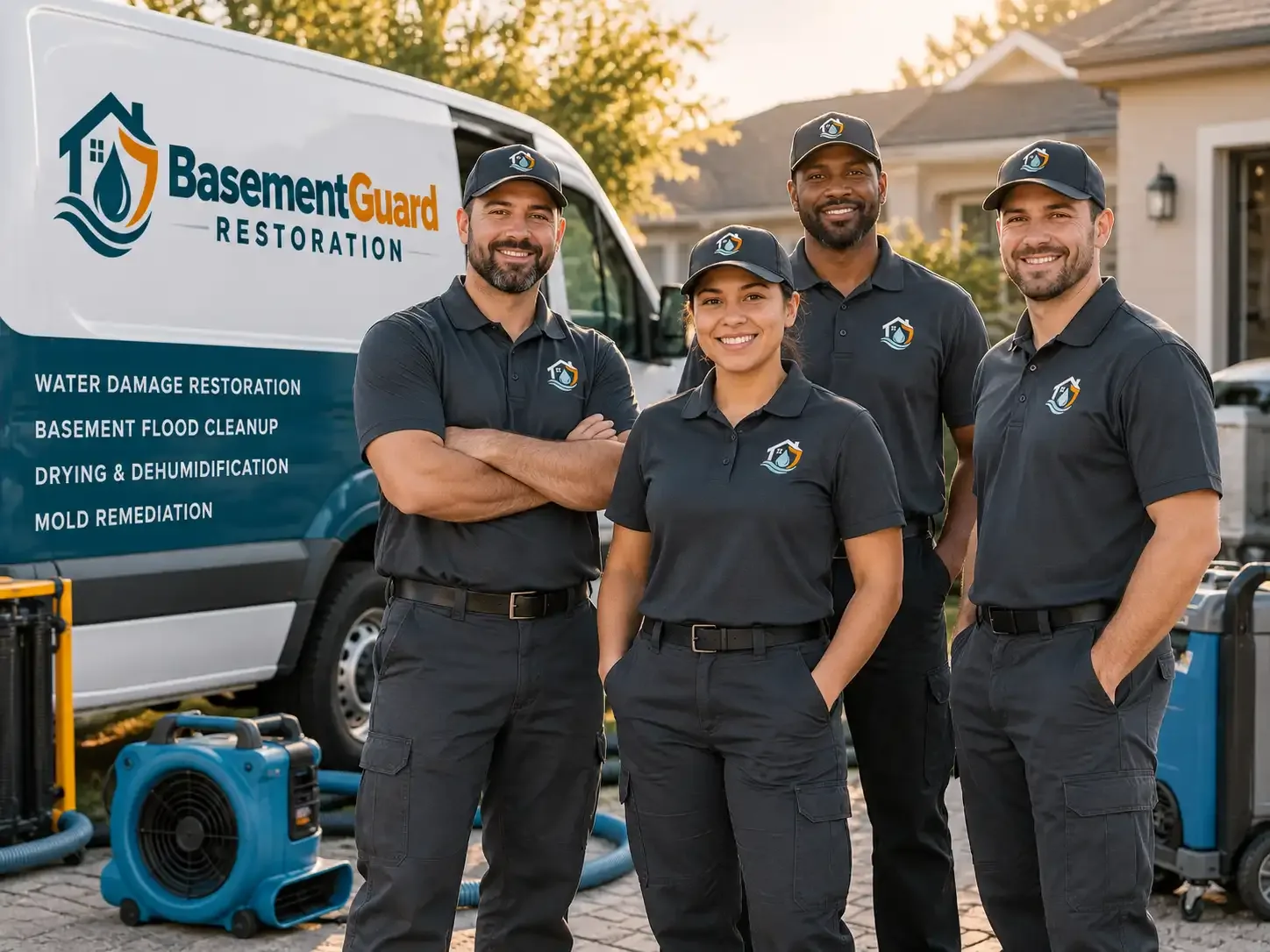 Basement Water Damage Restoration company in Daggett, MI